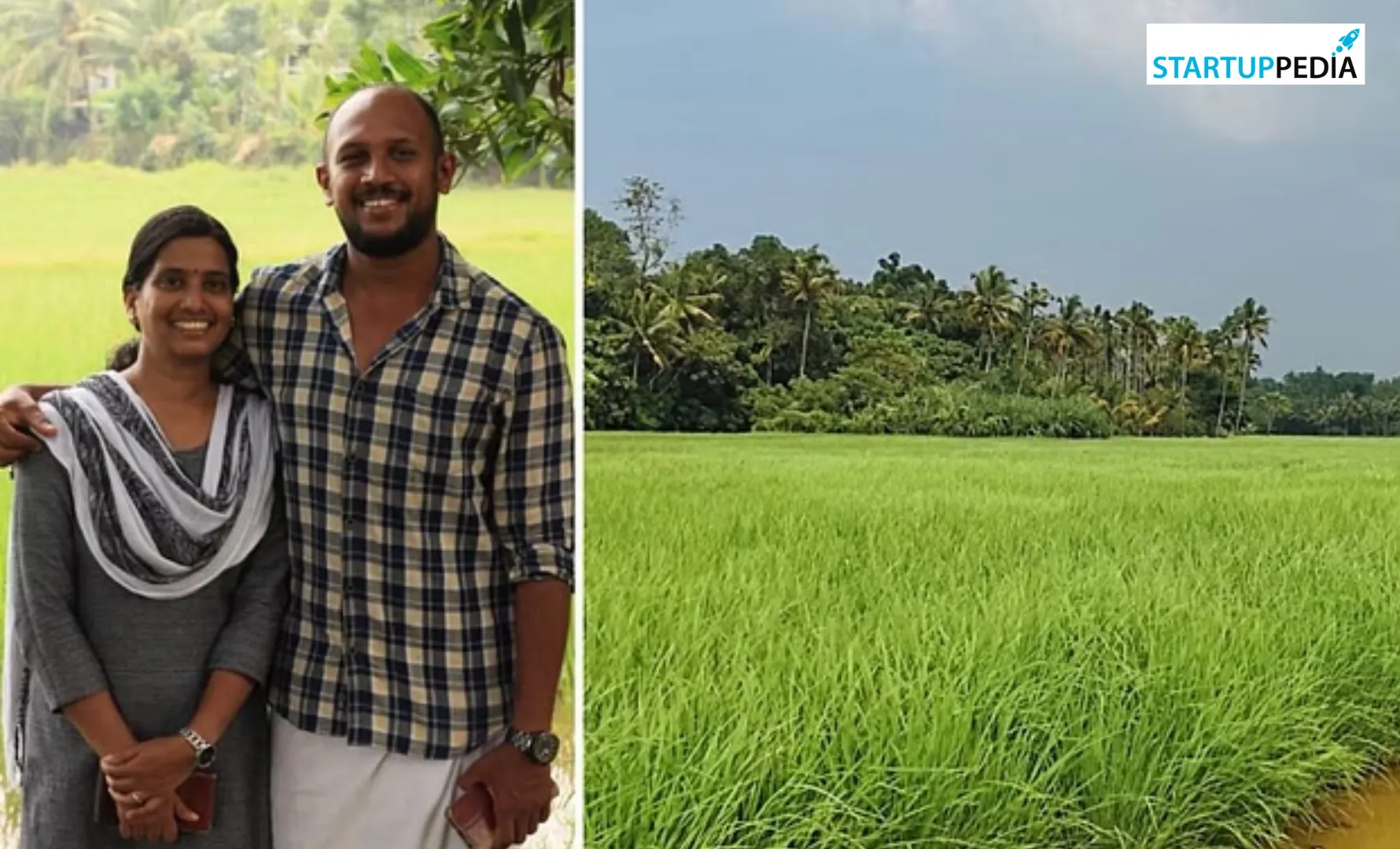 This Kerala couple leaves jobs to cultivate 7 conventional rice varieties in 15 acres and produce 15 tonnes annually